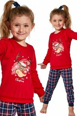 Cornette 594/130 - Dívčí vánoční pyžamo